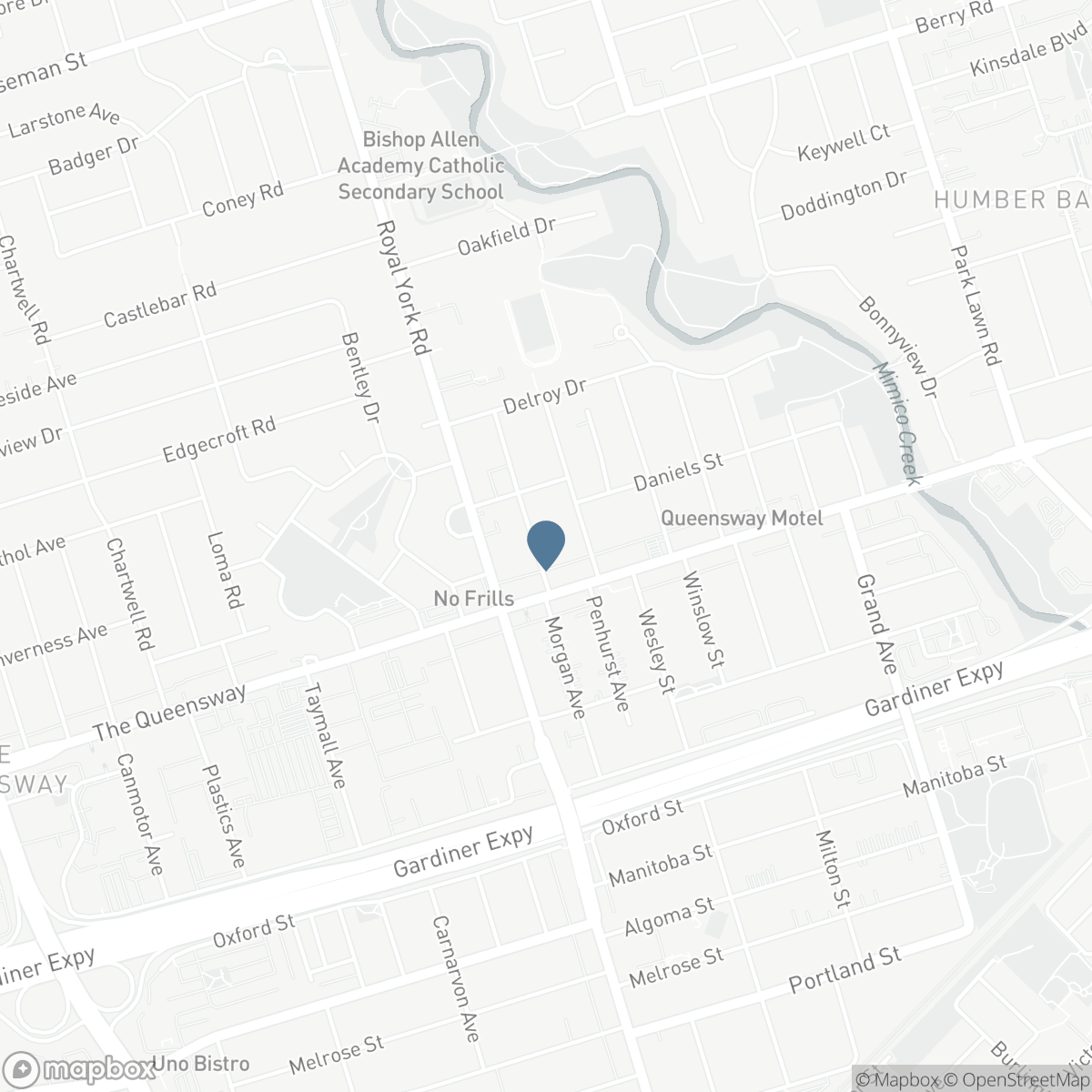 15B ROSEMEADE AVENUE, Toronto, Ontario M8Y 3A2
